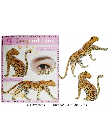 MOLDE DELINEADOR DE OLHOS LEOPARDO MISS FRANDY C19-0577