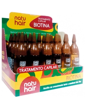 TRATAMENTO CAPILAR BIOTINA NATUHAIR 10ML