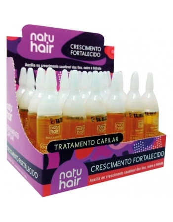 TRATAMENTO CAPILAR CRESCIMENTO FORTALECIDO NATUHAIR 10ML