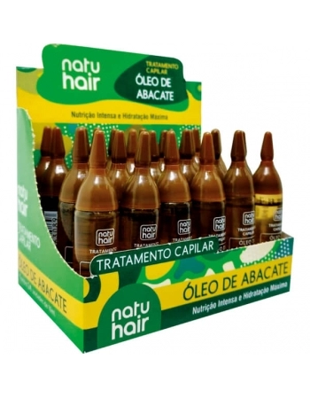 TRATAMENTO CAPILAR ÓLEO ABACATE NATUHAIR 10ML