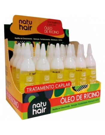 TRATAMENTO CAPILAR ÓLEO DE RÍCINO NATUHAIR 10ML