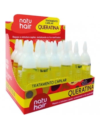 TRATAMENTO CAPILAR QUERATINA NATUHAIR 10ML