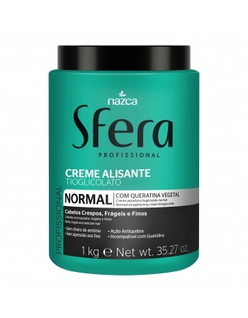 CREME ALISANTE SFERA PROFISSIONAL NORMAL 1KG