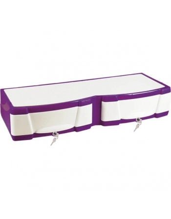 CONSOLE COM CHAVES ROXO/BRANCO DOMPEL 3335-C