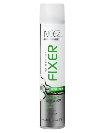 HAIR SPRAY FIXER EXTRA FORTE EXTRA SECO 24H NEEZ 500ML