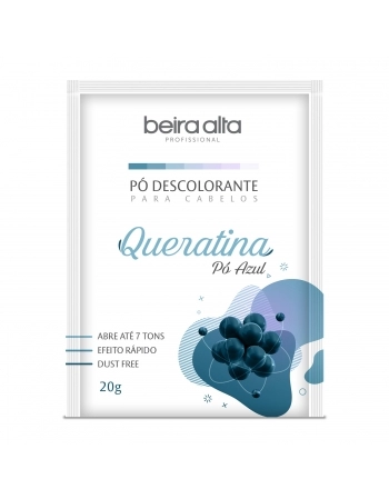 PÓ DESCOLORANTE QUERATINA (SACHÊ) BEIRA ALTA 50G