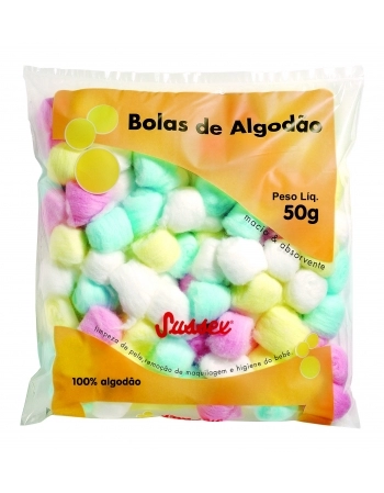 ALGODÃO SUSSEX BOLA COLORIDA 50G