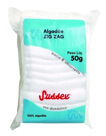 ALGODÃO SUSSEX ZIG ZAG 50G