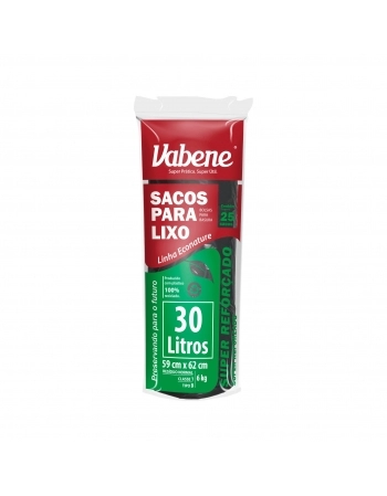 SACO DE LIXO 30L VABENE 25UN