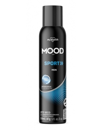 ANTITRANSPIRANTE AEROSSOL 48H SPORT MASCULINO MOOD AEROFLEX 150ML