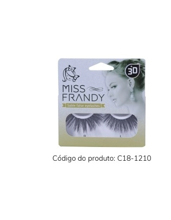 CÍLIOS 3D MISS FRANDY C18-1210 - 1 PAR