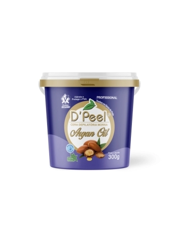 CERA DEPILATÓRIA ARGAN D'PEEL 300G