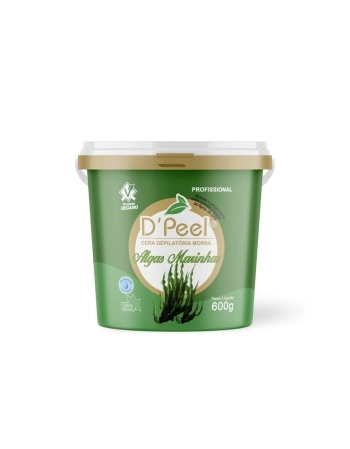 CERA DEPILATÓRIA ALGAS MARINHAS D'PEEL 600G