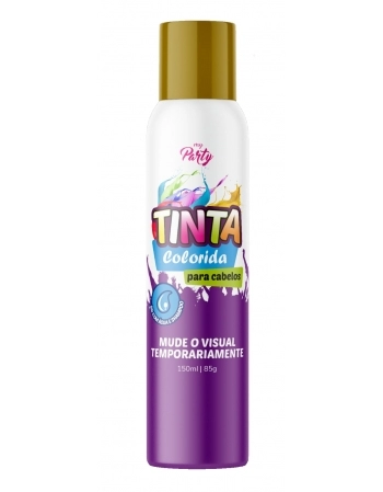 TINTA TEMPORÁRIA PARA CABELO DOURADO AEROFLEX 150ML