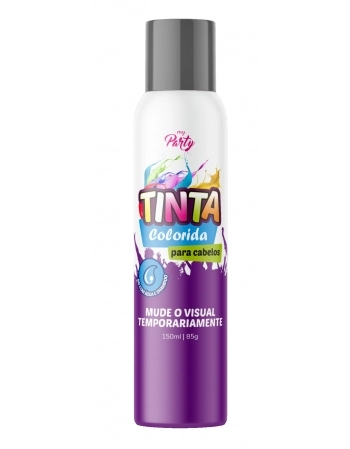 TINTA TEMPORÁRIA PARA CABELO PRATA AEROFLEX 150ML