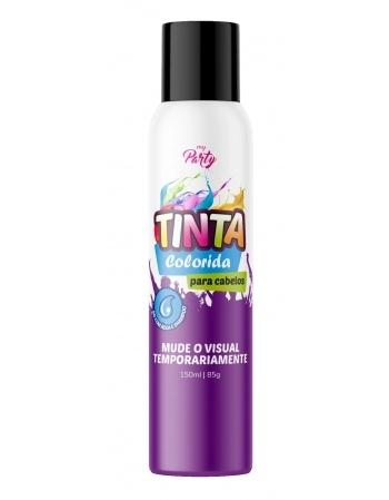 TINTA TEMPORÁRIA PARA CABELO PRETO AEROFLEX 150ML