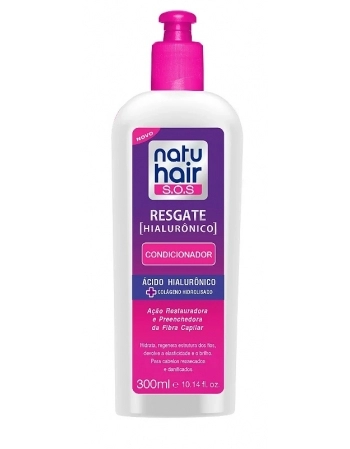 CONDICIONADOR RESGATE HIALURÔNICO SOS NATUHAIR 300ML