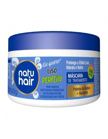 MÁSCARA TRATAMENTO LISO PERFEITO NATUHAIR 350G