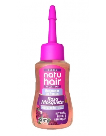 REPARADOR DE PONTAS ROSA MOSQUETA NATUHAIR 30ML