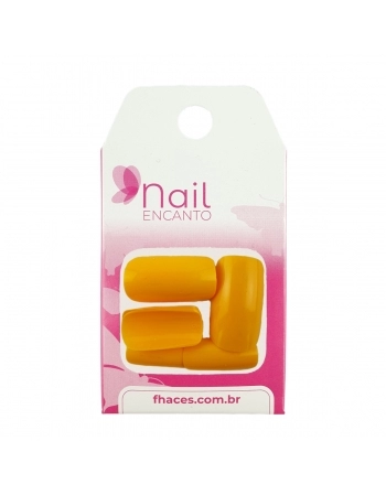 UNHAS NAIL ENCANTO COLORS SUN FLOWER CT602 - 24 UN