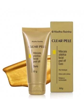 CLEAR PELE MÁSCARA FACIAL PEEL OFF OURO ABELHA RAINHA 60G