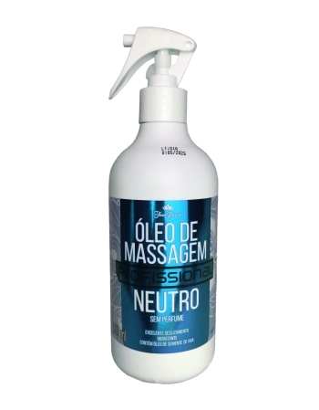 OLEO DE MASSAGEM PROFISSIONAL NEUTRO 500ML