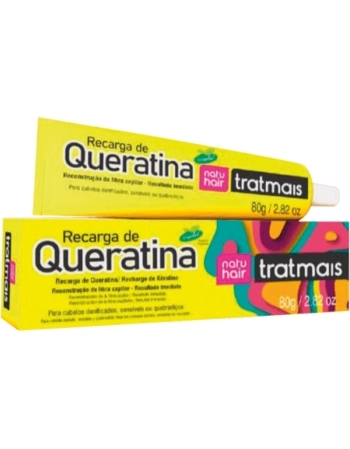 RECARGA DE QUERATINA TRATMAIS NATUHAIR 80G