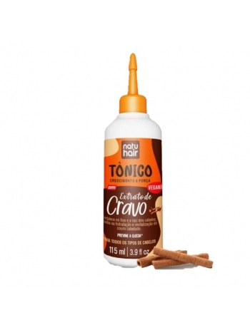 TÔNICO CAPILAR EXTRATO DE CRAVO NATUHAIR 115ML