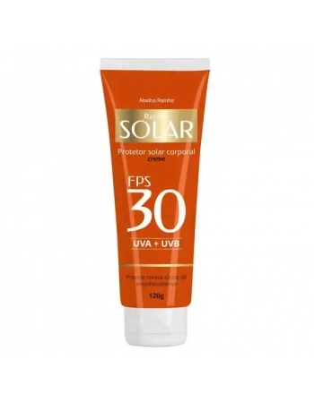 RAINHA SOLAR PROTETOR CORPORAL CREME FPS30 ABELHA RAINHA 120G