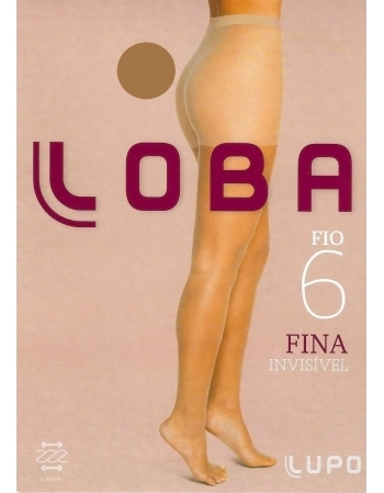 MEIA CALÇA ADULTO FIO 6 FINA INVISIVEL LOBA PO DE ARROZ TAM GG 5870