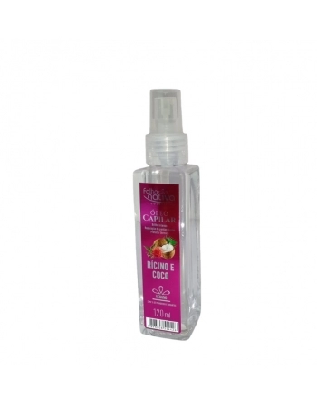 OLEO CAPILAR FOLHA NATIVA RICINO E COCO 120ML