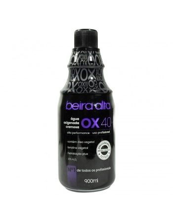 ÁGUA OXIGENADA CREMOSA BLACK 40 VOLUMES BEIRA ALTA 900ML