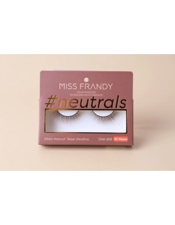 CILIOS NEUTRALS EFEITO NATURAL MISS FRANDY C23-12103 - 1 PAR