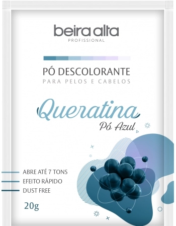 PÓ DESCOLORANTE QUERATINA (SACHÊ) BEIRA ALTA 20G