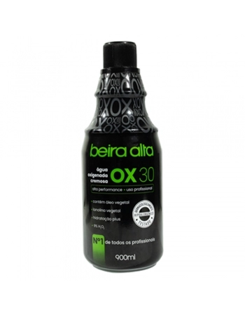 ÁGUA OXIGENADA CREMOSA BLACK 30 VOLUMES BEIRA ALTA 900ML