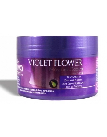 MÁSCARA VIOLET FLOWER FOLHA NATIVA 300G