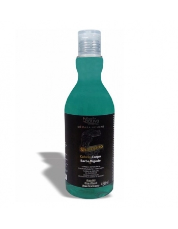 SHAMPOO MASCULINO SEM SAL FOLHA NATIVA 450ML