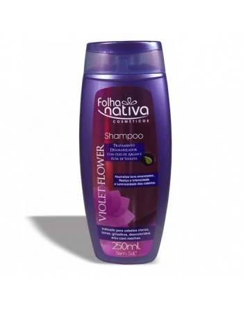 SHAMPOO VIOLET FLOWER FOLHA NATIVA 250ML