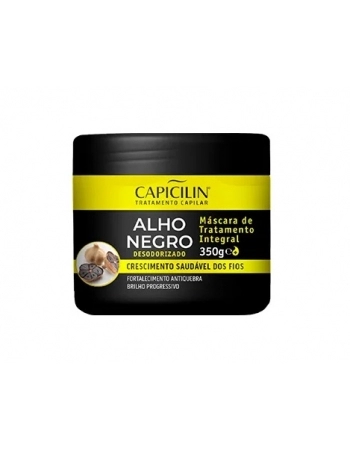 MÁSCARA TRATATAMENTO INTEGRAL ALHO NEGRO CAPICILIN 350G