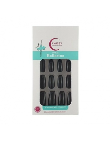 UNHAS FHACES BAILARINA ALL BLACK BA401 - 28UN