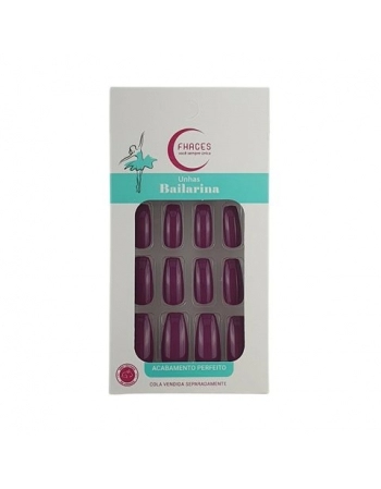 UNHAS FHACES BAILARINA AMETISTA PROFUNDA BA405 - 28UN