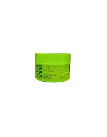 ESFOLIANTE CORPORAL E FACIAL UVA MIA MAKE 220G