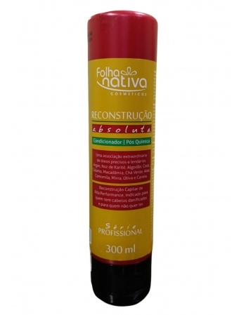 CONDICIONADOR RECONSTRUÇÃO ABSOLUTA FOLHA NATIVA 300ML