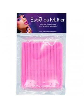 MICROBRUSH PARA REMOÇÃO DE CÍLIOS ESTILO DA MULHER 564 COM 100UN