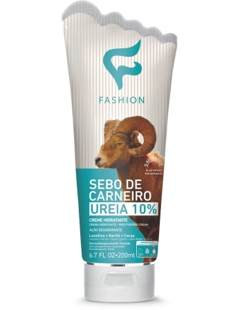 CREME HIDRATANTE SEBO DE CARNEIRO URÉIA 10% FASHION 200ML