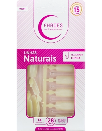 UNHAS FHACES NATURAL QUADRADA LONGA U3004 - 28UN