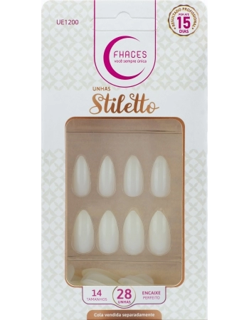 UNHAS FHACES STILETTO NATURAL UE1200 - 28UN